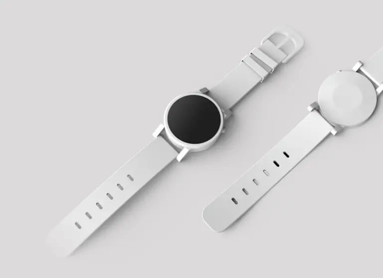 Smartwatch on table